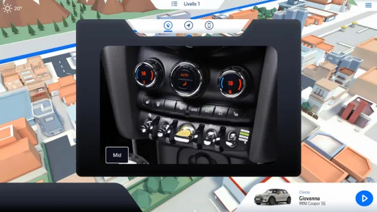 BMW's learning game for electric vehicle sales techniques — project image