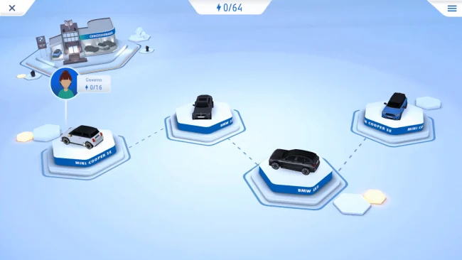 BMW's learning game for electric vehicle sales techniques — project image