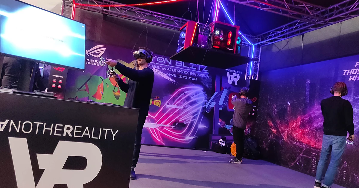 Yon Blitz: the videogame for the launch of the new VR headset — project image