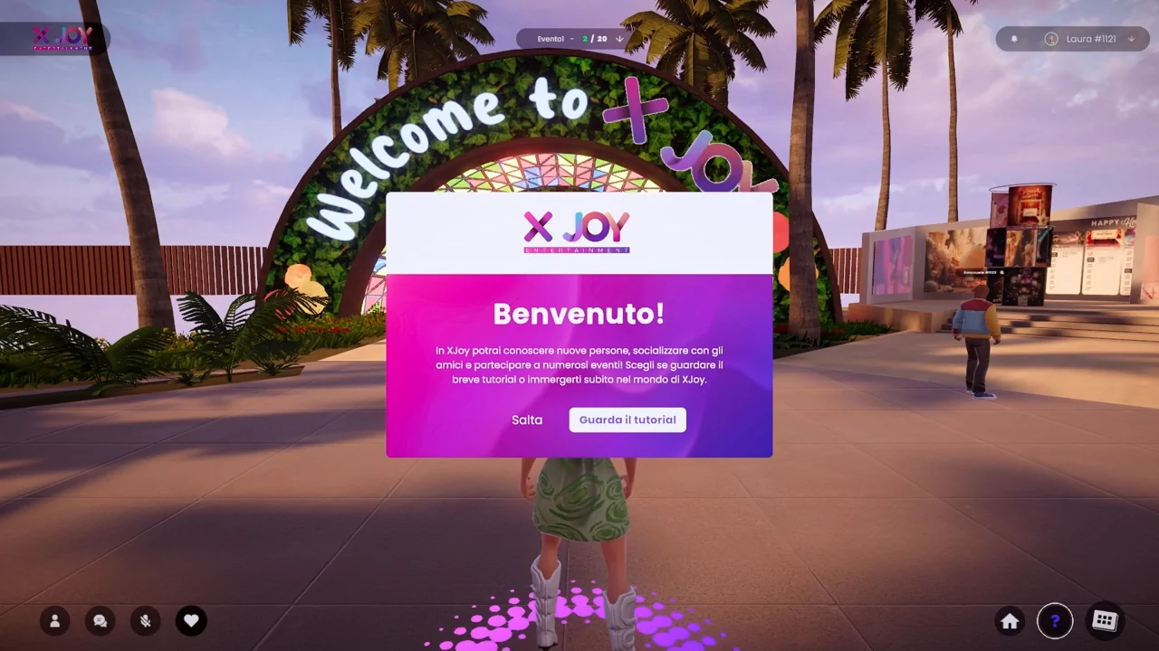 Xjoy: Ridisegnare l'intrattenimento nel mondo virtuale — immagine del progetto