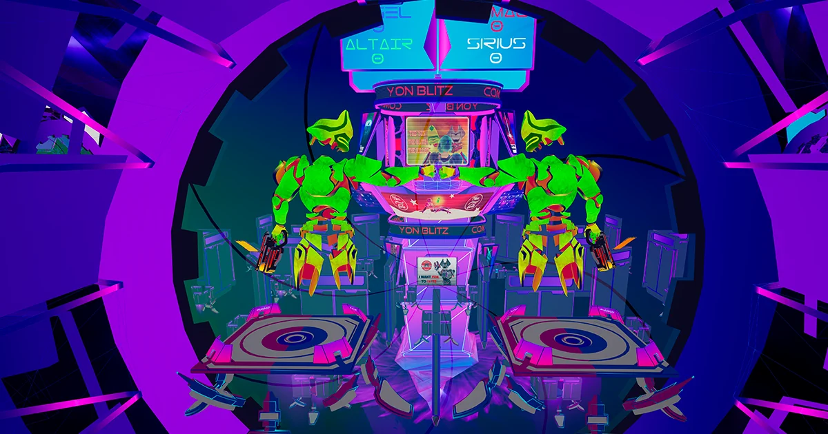 Yon Blitz: the videogame for the launch of the new VR headset — project image