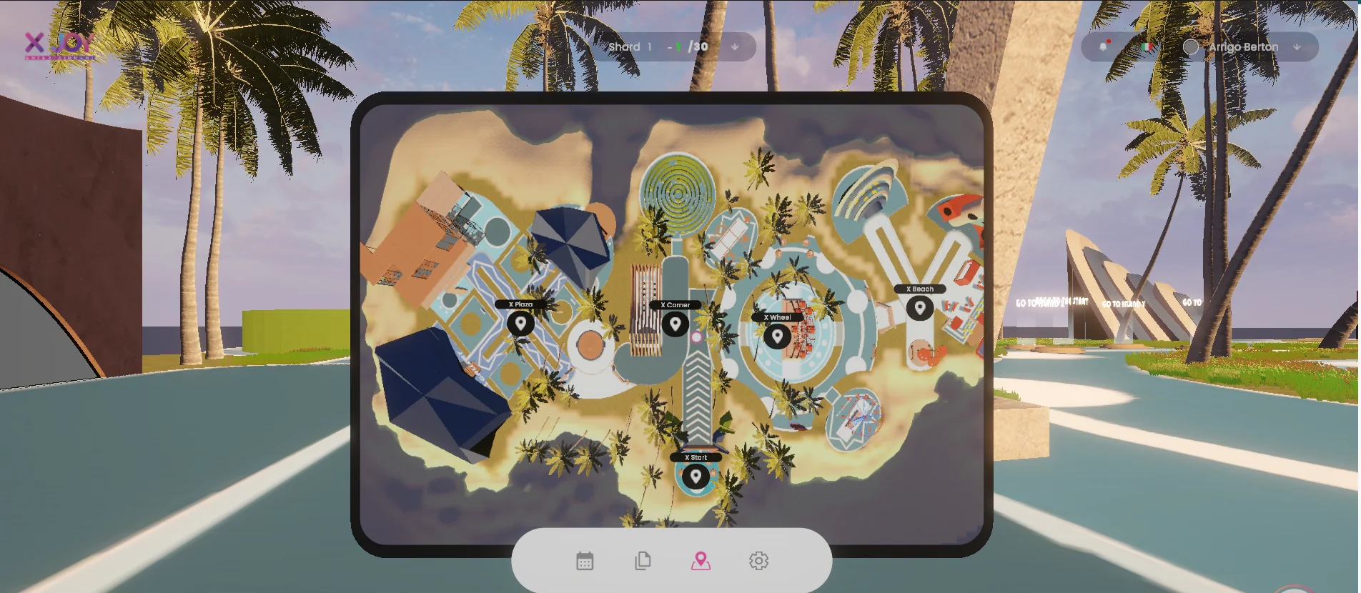 Xjoy: Ridisegnare l'intrattenimento nel mondo virtuale — immagine del progetto
