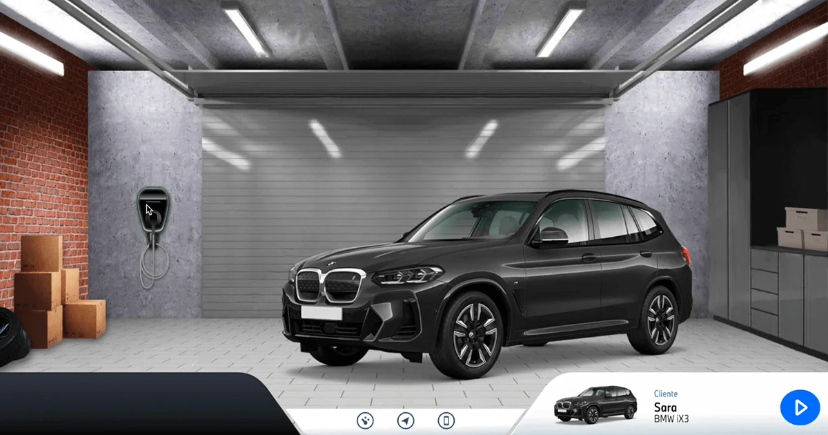BMW's learning game for electric vehicle sales techniques — project image