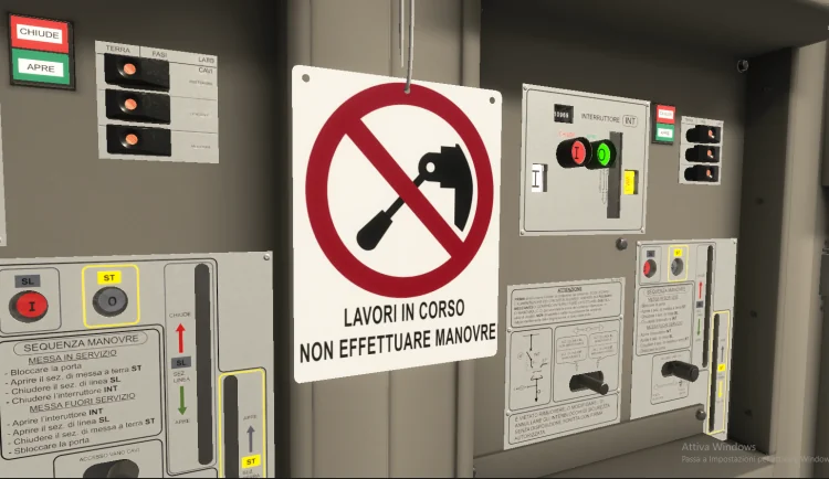 VR Training Simulation — immagine del progetto