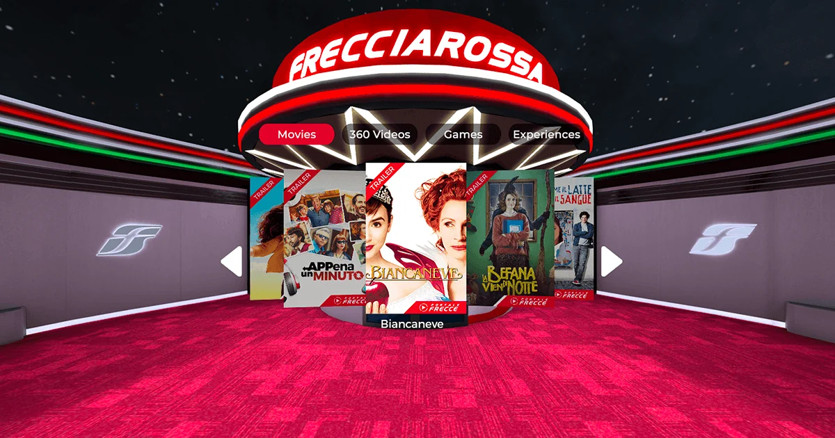 Frecciarossa VR: onboard immersive entertainment — project image