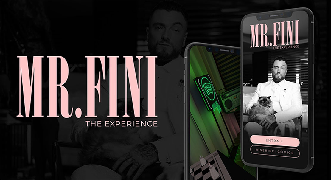 MR. FINI, The Experience: augmented reality for the launch of Gue Pequeno's new album