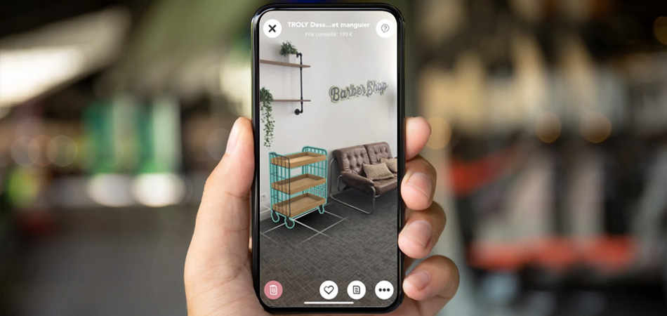 AR e VR nel retail - Maisons du Monde Augmented Reality