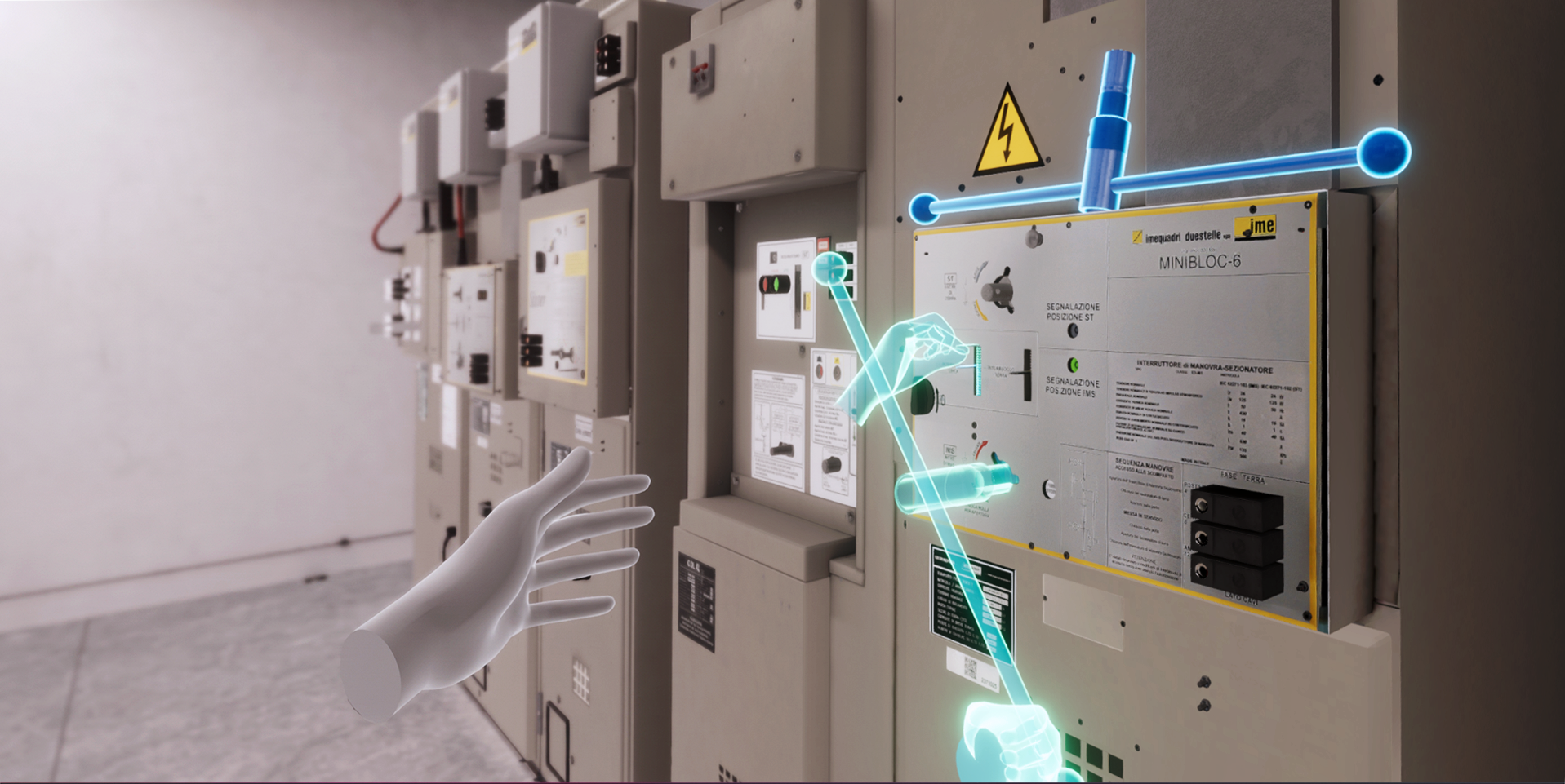 A2A Training Center - Simulatore VR per operazioni su cabine di Media Tensione