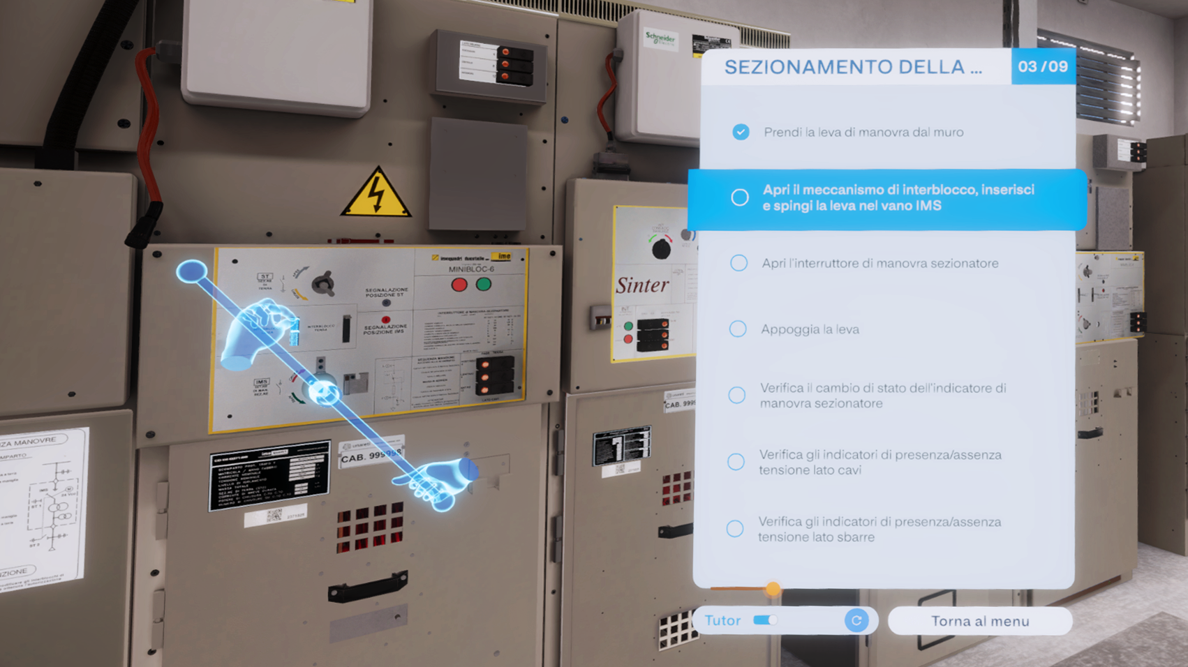 AnotheReality - A2A VR training Tutor